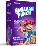 Hawaiian Punch Wild Purple Smash Powdered Drink Mix 8 Packets