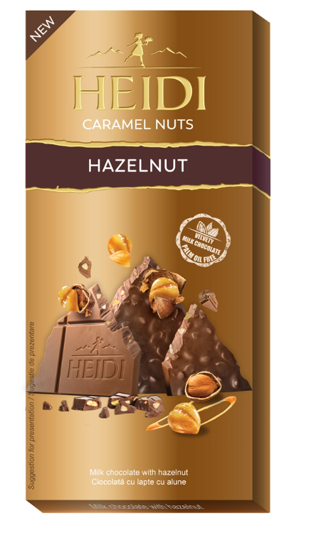 Heidi Caramel Nuts Hazelnuts 80 g