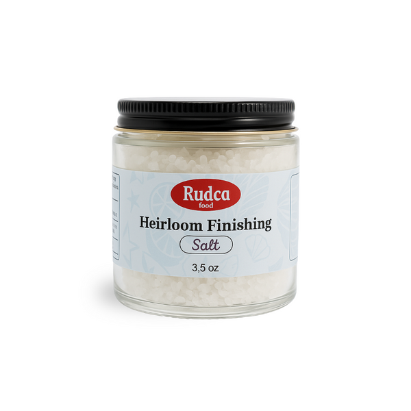Heirloom Finishing Salt 3.5 oz by Rudca Food