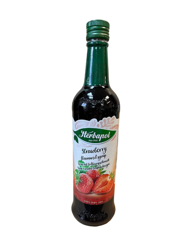 Herbapol Strawberry Syrup 420ml