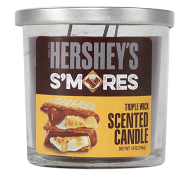 Hershey's S'mores Triple Wick Scented Candle 14oz