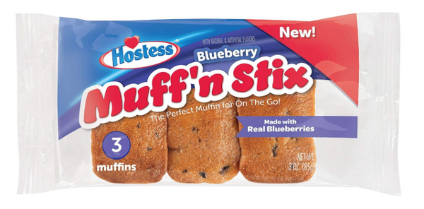 Hostess Blueberry Muffin Stix 3 oz