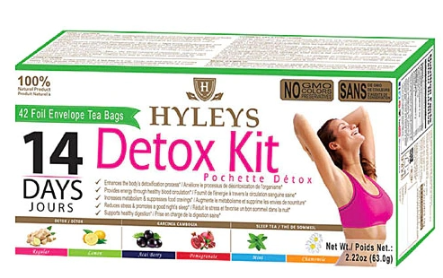 Hyleys Detox Tea 14 Days Kit - 42 Tea Bags