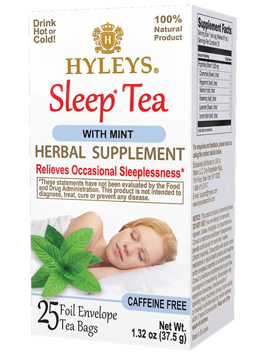 Hyleys Sleep Mint Herbal Tea 25 Tea Bags