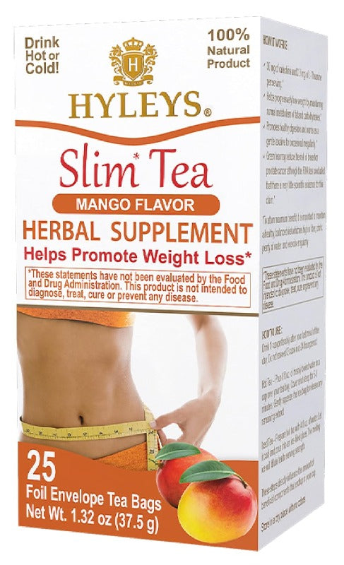 Hyleys Slim Tea Mango Flavor 25 Tea Bags
