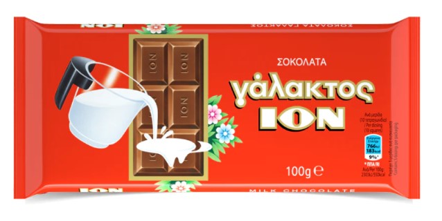 ION Milk Chocolate 100 g