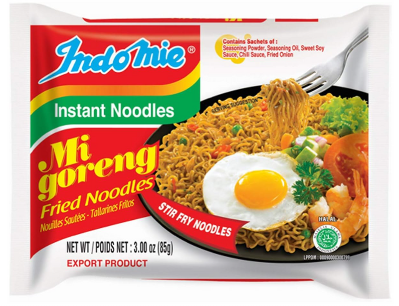 Indomie Instant Noodles Fried Mi Goreng 3oz