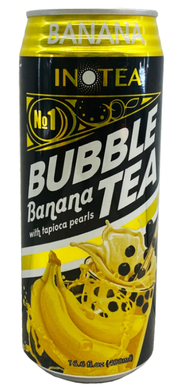 Inotea Banana Bubble Tea 490 Ml