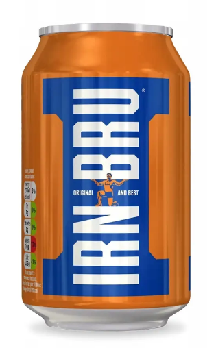 Irn-Bru Fizzy Drinks 0.33L