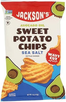 Jackson Wavy Cut Sea Salt Sweet Potato Chips 5 oz