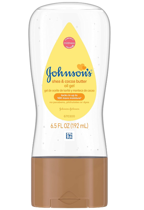 Johnson's Baby Oil Gel Shea & Cocoa Butter 192 ml