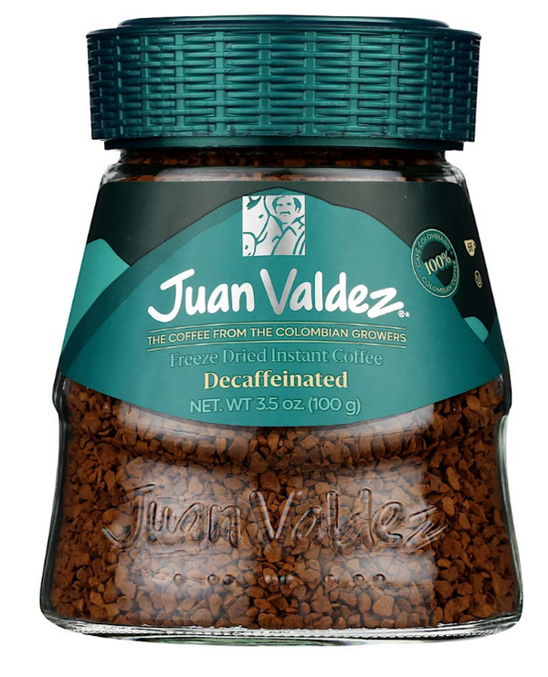 Juan Valdez Decaf Instant Coffee 3.5 oz