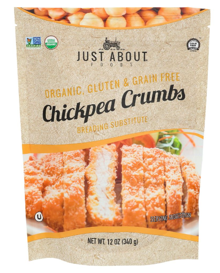 Just About Foods Chickpea Bread Crumbs 12 oz