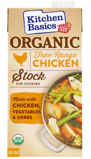 Kitchen Basics Organic Free Range Chicken Stock 32 oz