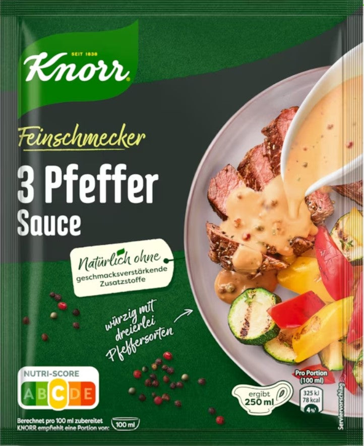 Knorr 3 Pfeffer Sauce