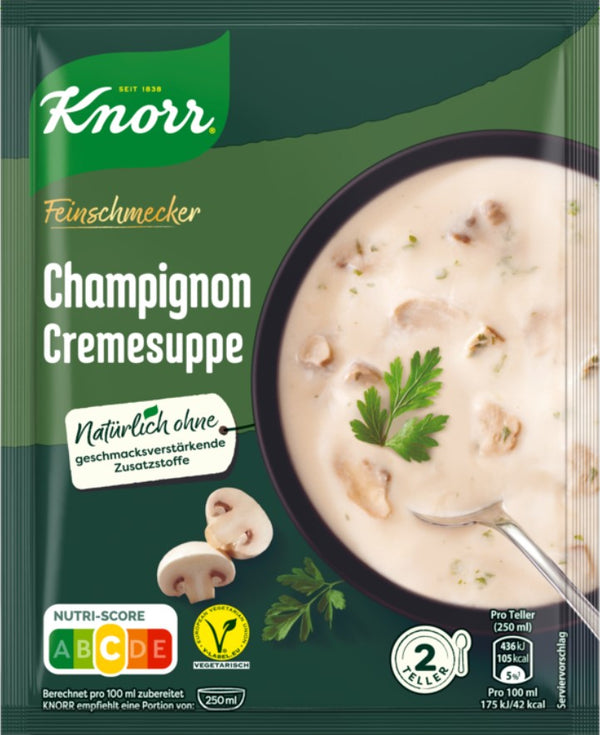 Knorr Feinschmecker Champignon Cremesuppe