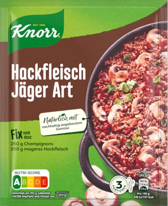 Knorr Fix Hackfleisch Jager Art g 36