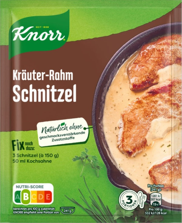 Knorr Fix Krauter-Rahm Schnitzel 47 g