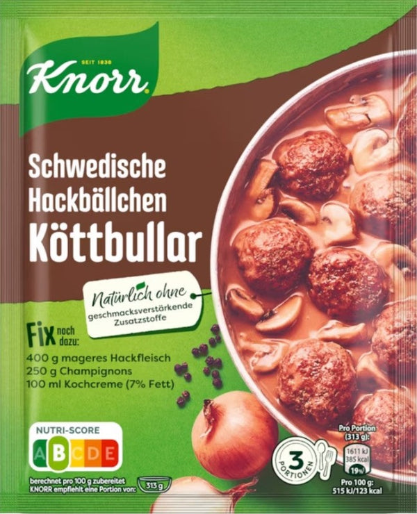 Knorr Fix Schwedische Hackballchen Kottbullar 49 g