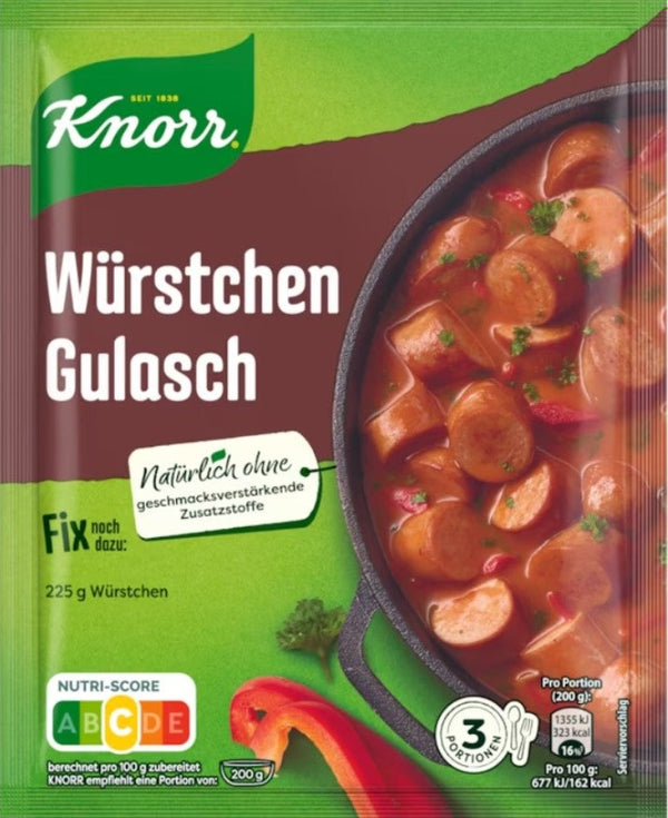 Knorr Fix Wuerstchen Gulasch 44 g