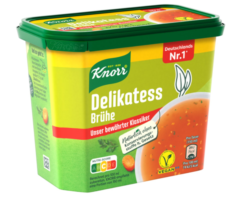 Knorr Instant Clear Broth (Delikatess Bruehe) 16 L