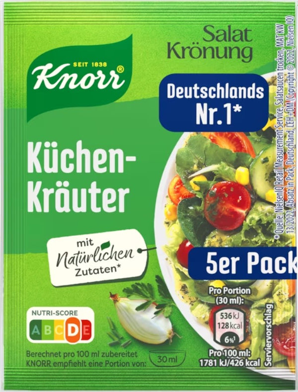 Knorr Salad Kuchen Krauter 5 pcs