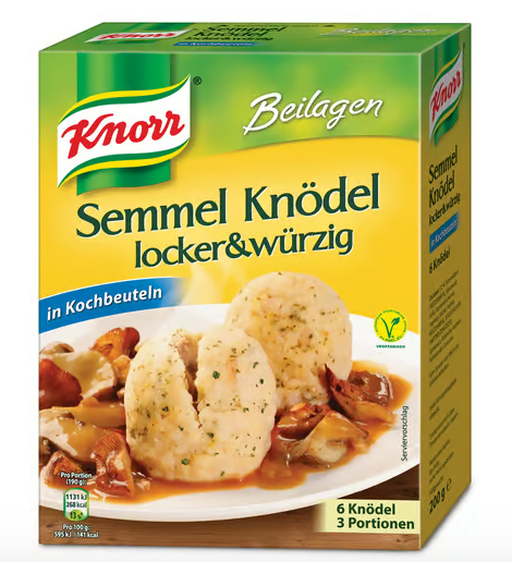 Knorr Semmel Knoedel in Kochbeuteln 200 g