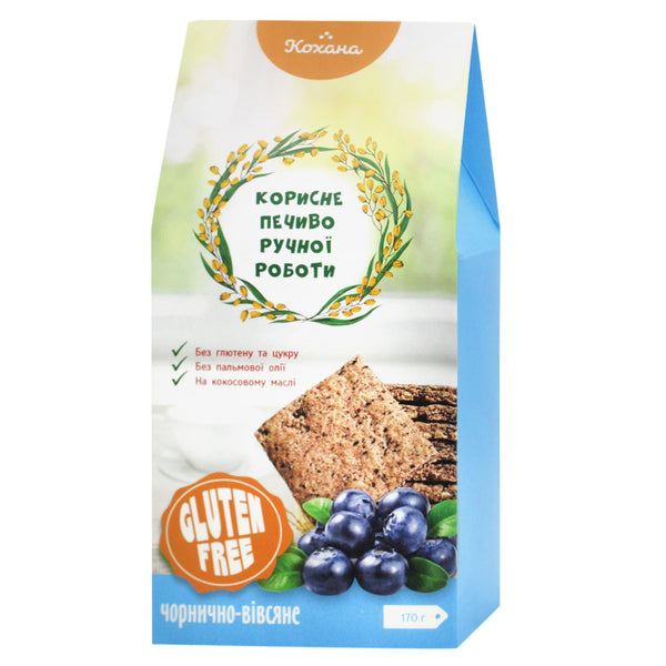 Kohana Blueberry-Oatmeal Cookies 170 g