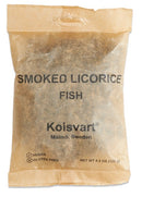 Kolsvart Smoked Licorice Candy Fish 4.2 oz