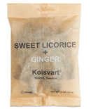 Kolsvart Sweet Licorice with Ginger Candy 4.2 oz
