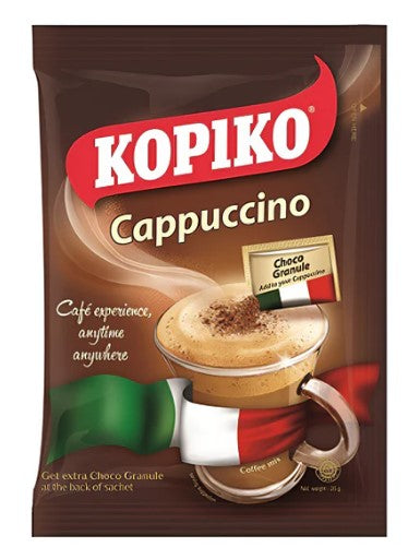 Kopiko Instant Cappuccino Coffee 25g