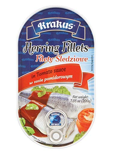 Krakus Herring Fillets in Tomato Sauce 200 g