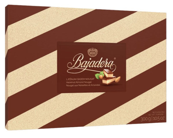 Kras Bajadera Hazelnut Almond Nougat 300g