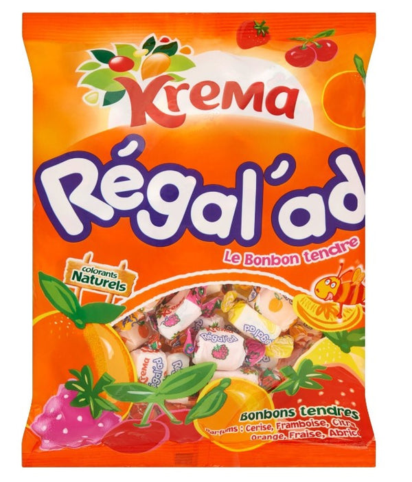 Krema Regal'ad Fruit Chewy Candy 150g