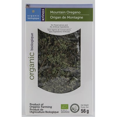 Krinos Organic Greek Oregano 56 g