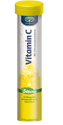 Kruger Day by Day Vitamin C Effervescent Tablets 14 pc with Stevia