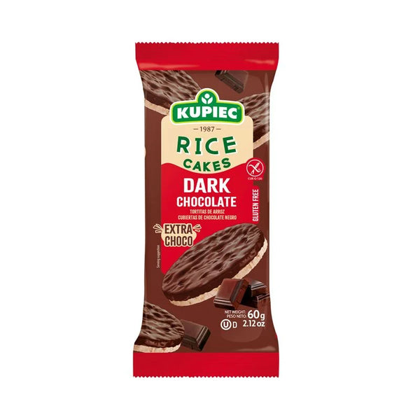 Kupiec Rice Cakes with Dark Chocolate 60 g