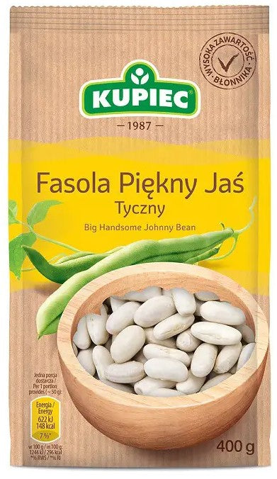 Kupiec White Beans (Fasola Piekny Jas) 400g