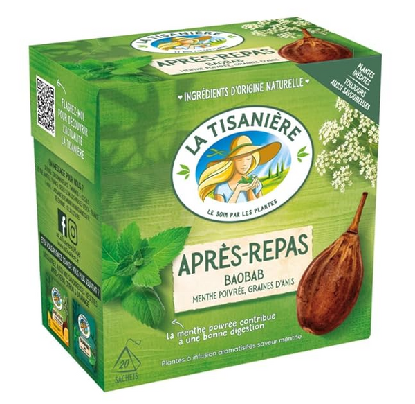 La Tisaniere After Dinner Herbal Tea 20 Sachets