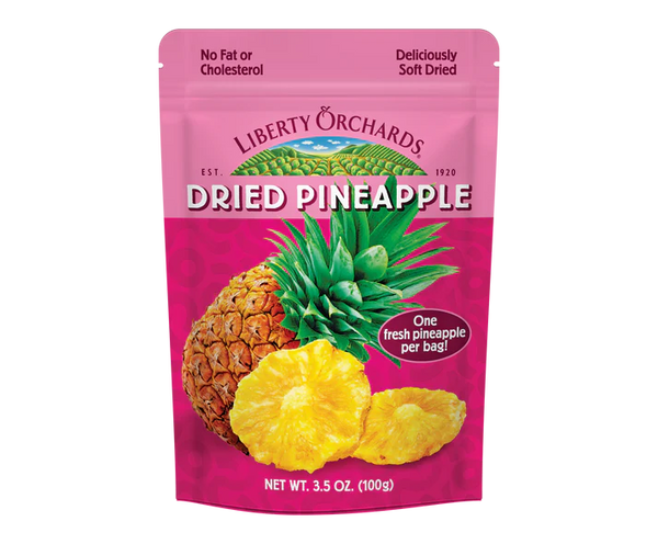 Liberty Orchards Dried Pineapple 3.5 oz