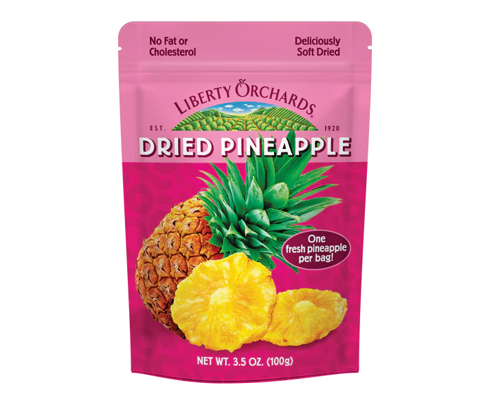 Liberty Orchards Dried Pineapple 3.5 oz