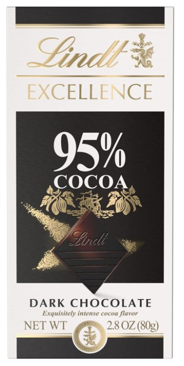 Lindt Excellence Dark Chocolate 95% Сocoa 80g