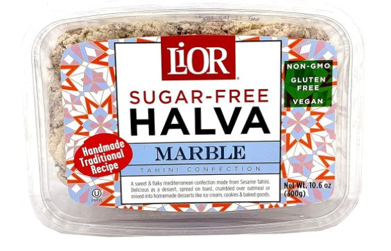 Lior Heavenly Halva Marble Sugar Free 10.6 Oz