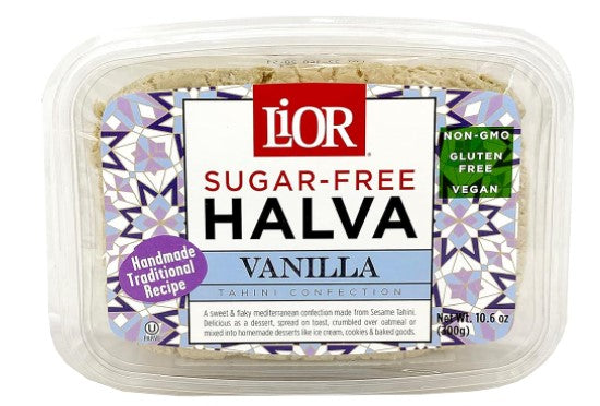 Lior Heavenly Halva Vanilla Sugar Free 10.6 Oz