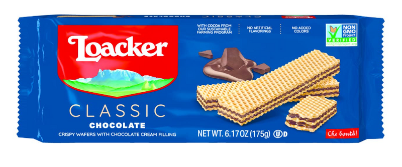 Loacker Classic Wafer Chocolate 175 g