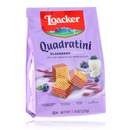 Loacker Quadratini Blueberry-Yogurt Wafers 7.76 oz