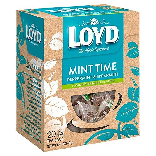 Loyd Pfefferminz- und Spearmint-Kräutertee 20 Teebeutel