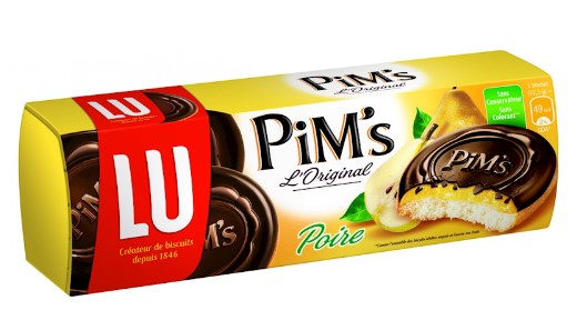 Lu Pim's Pear Chocolate Biscuit Cookies 5.29 oz