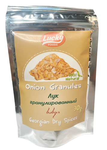 Lucky Food Onion Granules Georgian Dry Spice 1.05 Oz