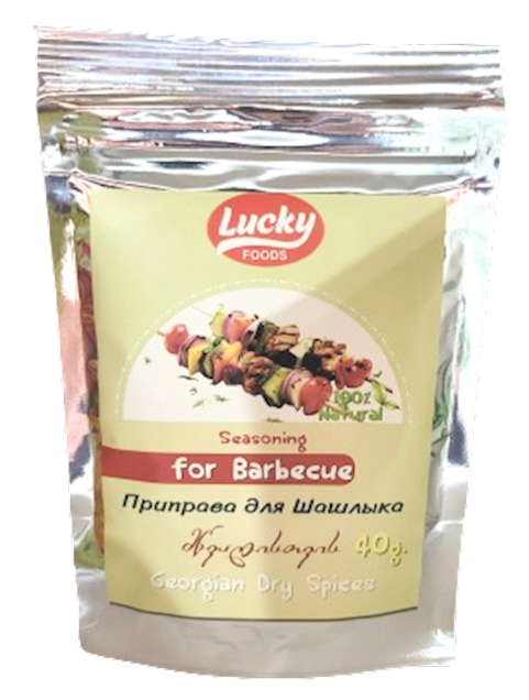 Lucky Food Seasoning for Barbecue Georgian Dry Spice 1.41 Oz